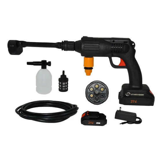 Hidrolavadora 6en1 Star Vision Recargable Con 2 Baterias