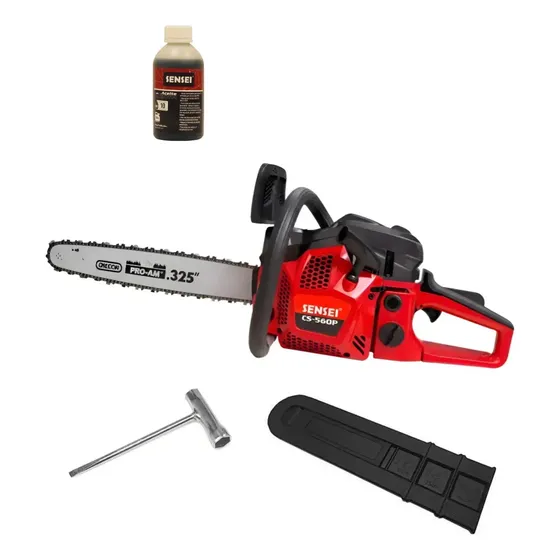Motosierra Sensei 56cc Cs-560p 2t Espada Oregon De 20 Rojo