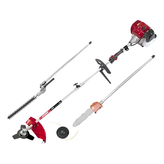 Bordeadora Desmalezadora 4 en 1 Omaha 52cc 3HP Motosierra 10" Corte