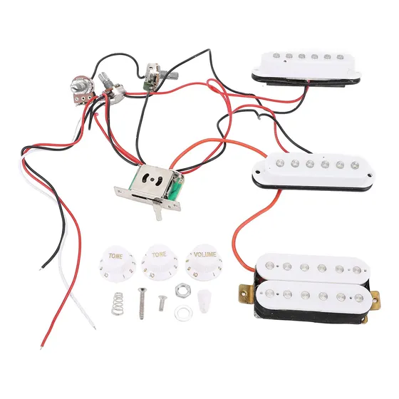 Set De Captadores Humbucker De Bobina Única Ssh De Alta Sens