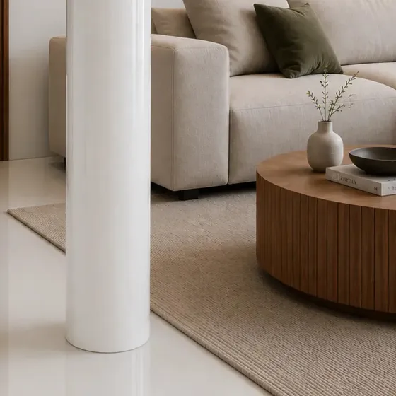 3 Rollos Vinilo Autoadhesivo Simil Marmol Blanco Liso De 2mm Es Espesor Revestimiento De Pared De 120cm Ancho X 300cm De Largo 3.6m2 Cada Uno ( 10.8m2 Totales) Marca Holzboden