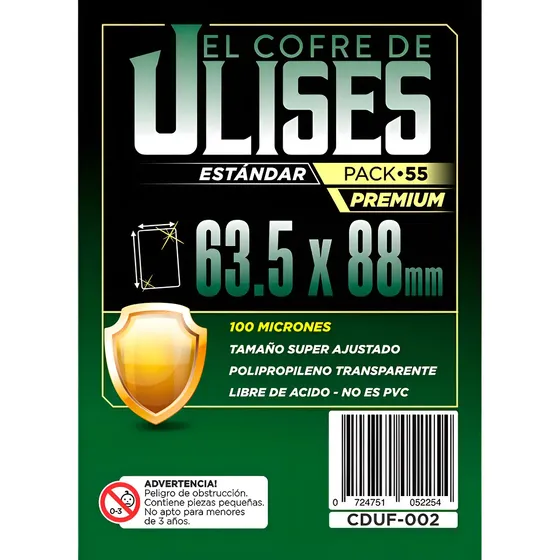 Sleeves Standard Premium Magic Pokémon Cofre De Ulises X55u