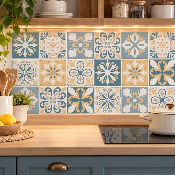 Vinilos Decorativos Azulejos 20x20cm 14u Pack Autoadhesivos