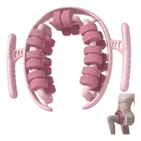 Masajeador Circular Rodillos Para Pantorrilla Piernas Brazos