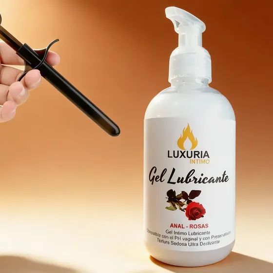 Gel Intimo Anal Lubricante Dilatador + Jeringa Dosificador