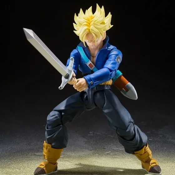 Figura Articulada Trunks Dragon Ball Z 15 Cm