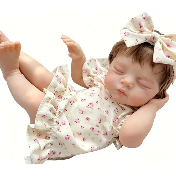 Muñeca Bebé Realista 48cm Cuerpo Vinilo