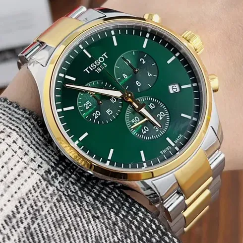 Elegante Reloj Deportivo De Cuarzo Cristalino Para Hombre De