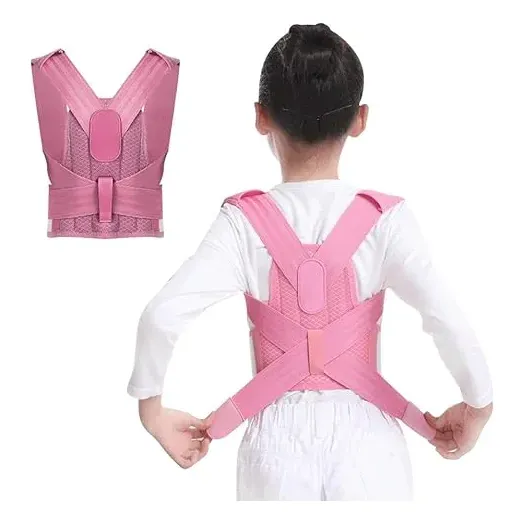 Corrector De Postura Para Niños Faja Enderezador De Espalda