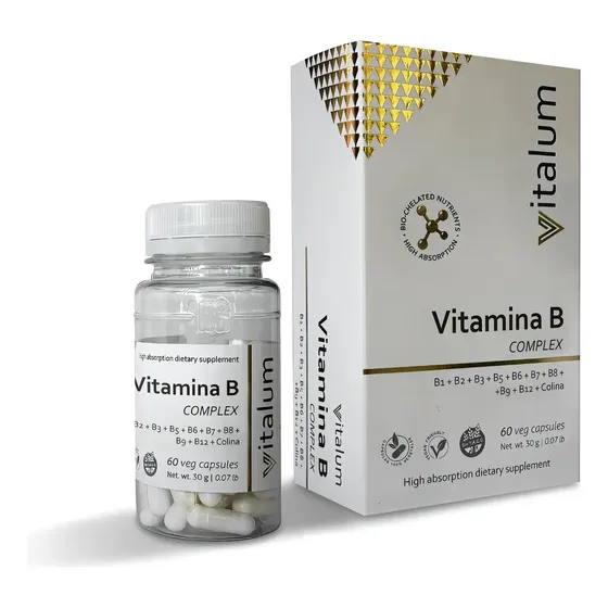 Vitalum Vitamina B Complex en Capsulas - Hgl Sabor Sin sabor