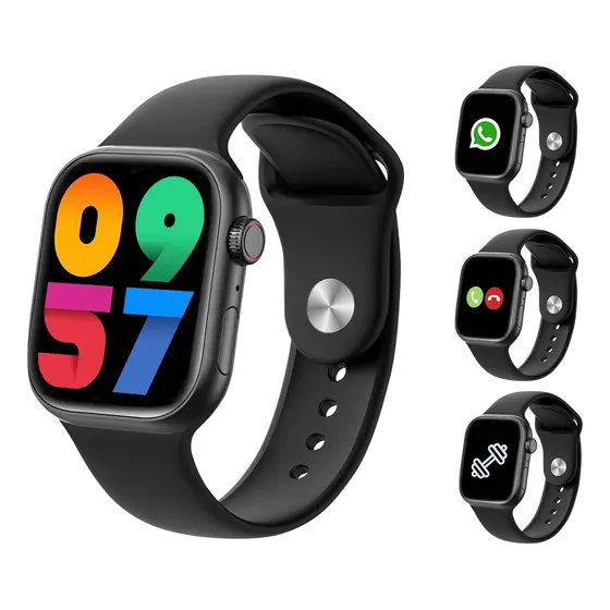 Smartwatch Nictom Nt05 Negro Bluetooth Ios Android Negro