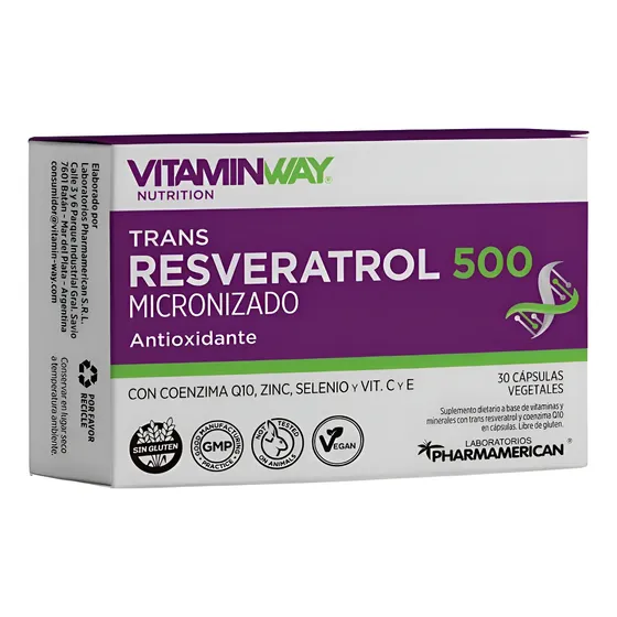 Trans Resveratrol 500 Vitamin Way X30 Comp