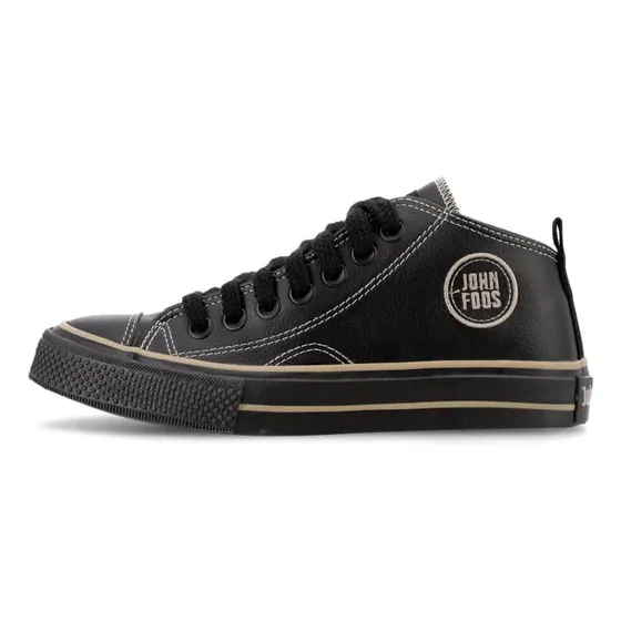 Zapatilla Negro John Foos 164 Flashback Go Totally Black