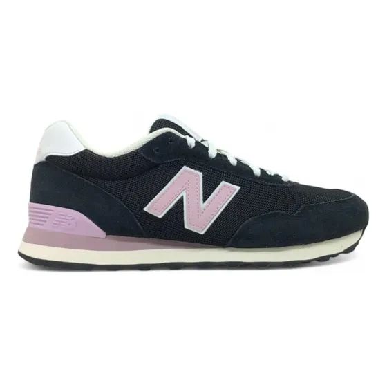 Zapatilla New Balance Mujer Wl515cbr Negro Rosa Lila