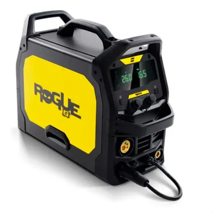 Soldadora Inverter Mig Mag Mma 210a Esab Rogue Em 210 Color Amarillo y negro