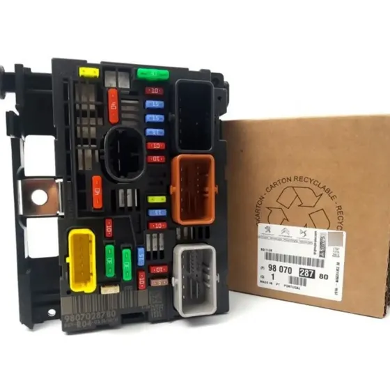 Caja Fusilera Motor Bsm Peugeot 308 9807028780 100% Original