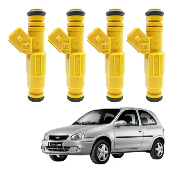 Inyector Chevrolet Corsa 1.6 1.4 8v Classic Mpfi Rgu Kit X 4