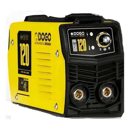 Soldadora Inverter 120 Amp Mma Igbt Dogostar Profesional Color Amarillo