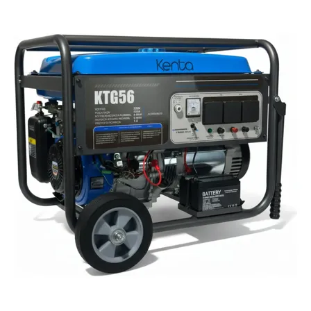 Grupo Electrogeno Generador 6.5kva 15hp 25l Nafta Kenta