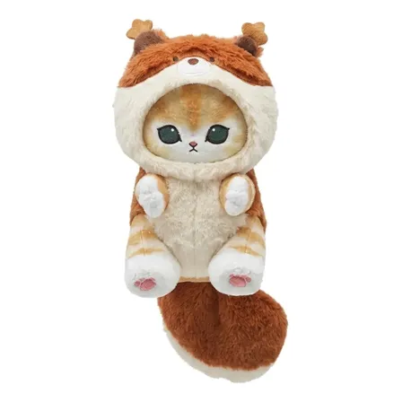 Peluche Mofusand Gato Disfrazado Kawaii Animales 20cm Tierno Zorro
