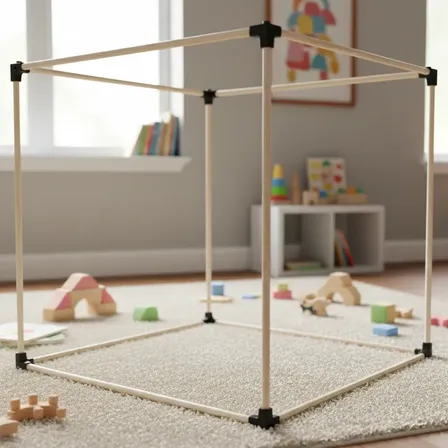 Cubo Didáctico  Reforzado Montessori Nivel Inicial Didactico