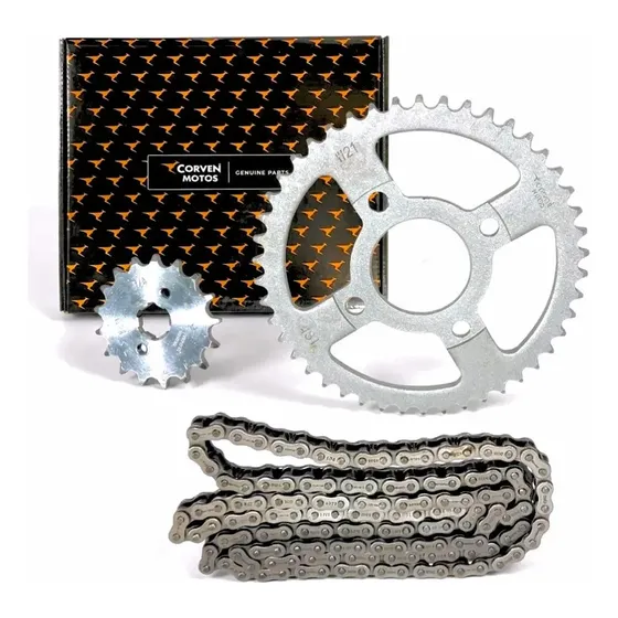 Kit Transmision Corven Triax 150 Corona Cadena Piñon 17/46