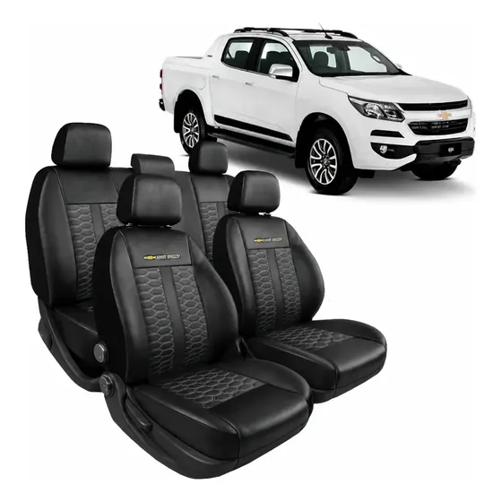Funda Cubre Asiento Chevrolet S-10 16/- C/ Guant Team Racing