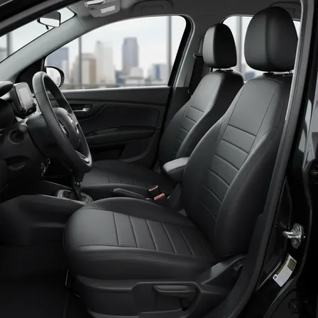 Funda Cubre Asiento Cuero Acolchado Fiat Cronos Y Fiat Argo