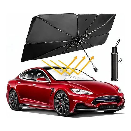 Parasol Parabrisas Luneta Proteccion Uv Auto Plegable
