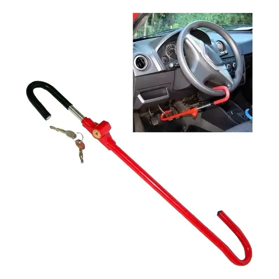 Traba Volante Pedal Universal Antirobo Reforzado Liviano