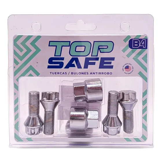 Tuercas Antirrobo Fiat Cronos Argo Pulse Toro Top Safe
