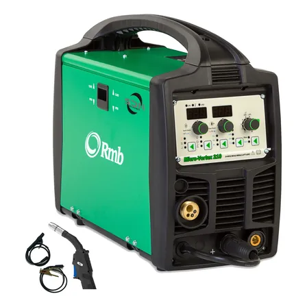 Soldadora Inverter Rmb Micro-vertex 210 (3 En 1) Verde