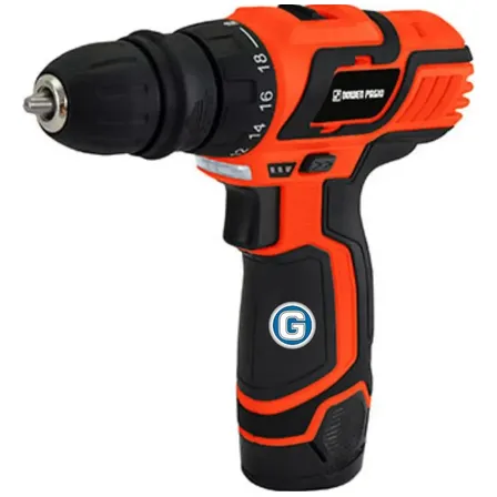 Taladro Atornillador Inalamb Dowen 10mm 12v Sim Gamma G12101 Naranja 50/60