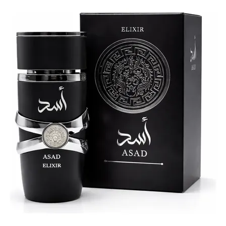 Perfume Asad Negro Elixir 100ml Estilo Árabe Genérico Hombre