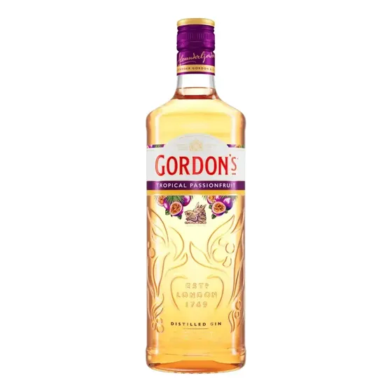 Gin Gordons Tropical Mango & Passionfruit 700 Ml - Mango Y Maracuyá