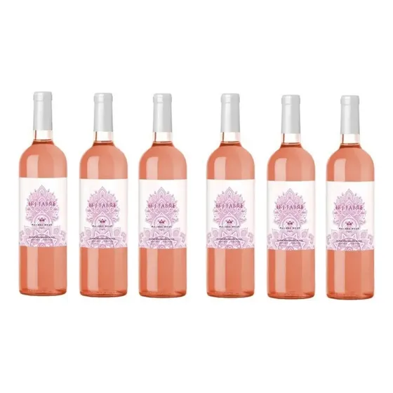 Caja X6u Vino Rosado H J. Fabre Malbec Rosé