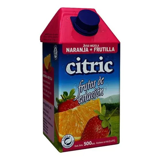 Jugo De Naranja Y Frutilla Citric 500 Ml