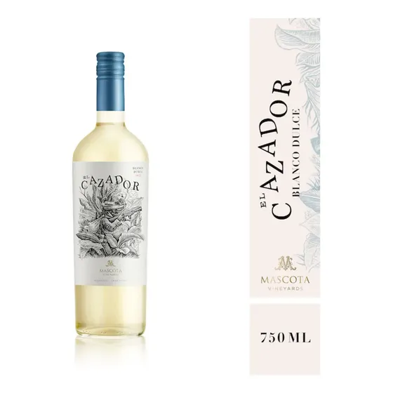 Vino blanco dulce El Cazador en botella 750 ml