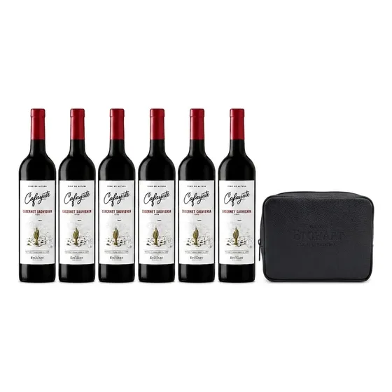 Vino Cafayate Cabernet Sauvignon Caja X6 + Neceser Etchart