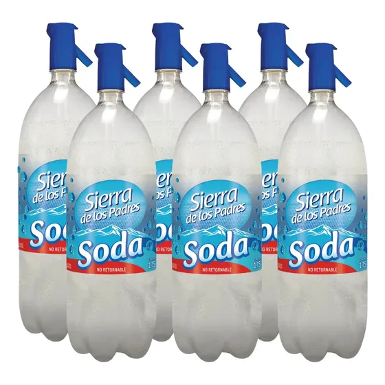 Soda Sierra De Los Padres Sifón 1,75 Litros X6