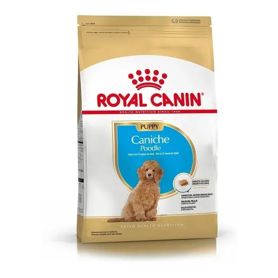 Alimento Royal Canin Breed Health Nutrition Caniche Caniche para perro cachorro de raza pequeña sabor mezcla