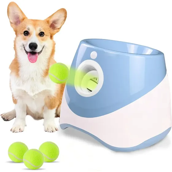 Lanza Pelotas Automático Interactivo Para Perros Bateria