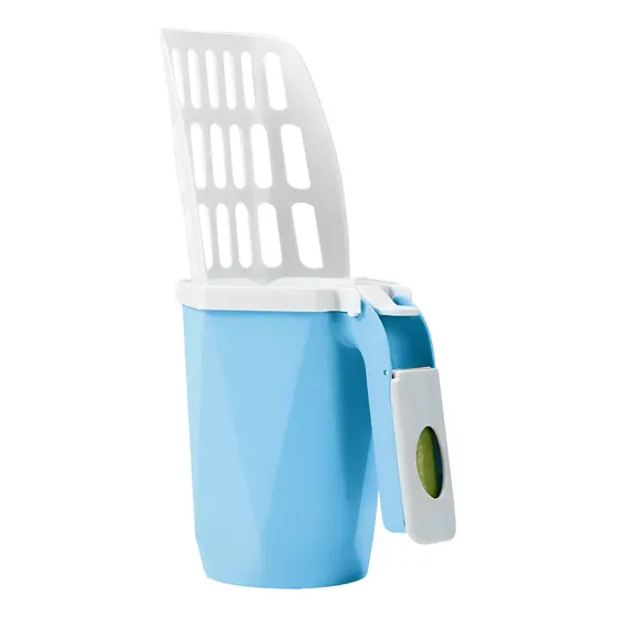 Pala Sanitaria Recolectora Excremento Gato Arena Bolsa Caca