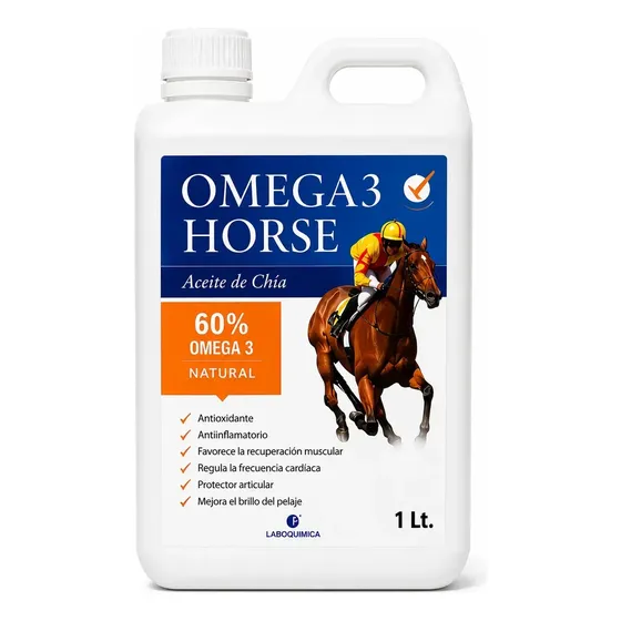 Suplemento Equino  Omega 3 Horse 1 Lt- Laboquimica