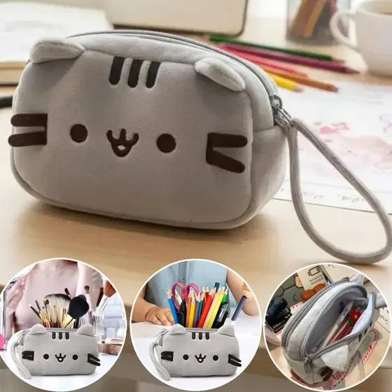 Cartuchera De Peluche Suave Gran Capacidad