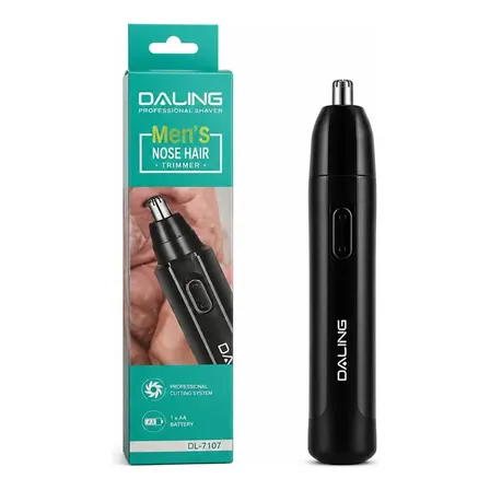 Maquinita Corta Vello Nariz Profesional Compacta Hombre Negro
