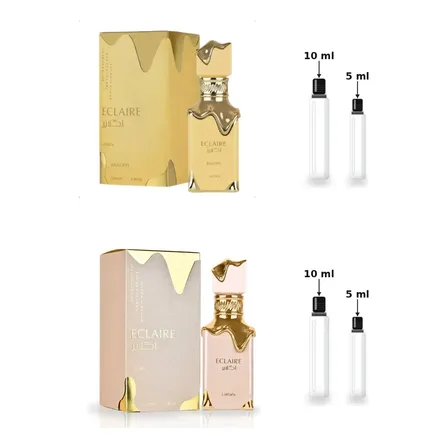 Set X 2 Perfumes Lattafa Eclaire Banoffi Y Eclaire De 5 Ml