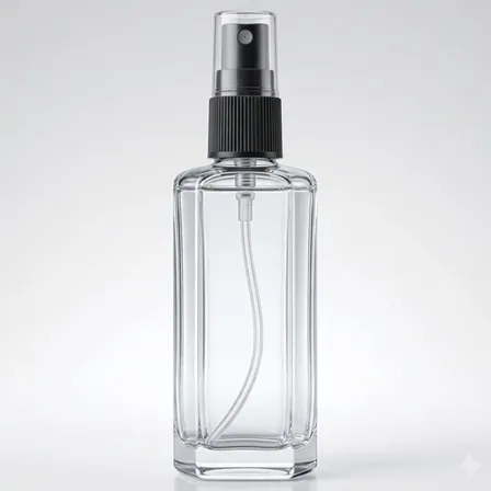 100 Frascos Perfumero Vip 60ml Vidrio Spray Negro Negro