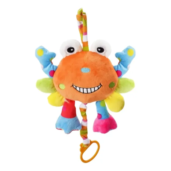Cunero De Peluche Cangrejo Musical