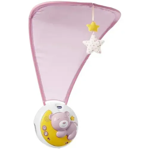 Proyector De Cuna Next2moon Marca Chicco Musical Color Rosa
